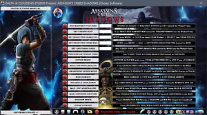 ASSASSIN'S CREED SHADOWS CHEATS, AC SHADOWS TRAINER, MOD, EASY MASTERY LVL & PTS - Foto 1 di 3