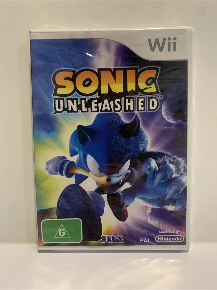 Sonic Unleashed *RARE BRAND NEW/SEALED* Nintendo Wii Game 2008 Free Tracked Post - Image 1 of 4