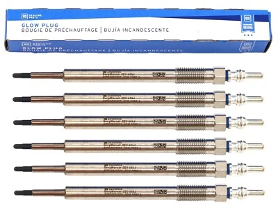 Set of 6 GM Glow Plug 24000504 / 73G for 2020-2024 3.0L Duramax LM2 Diesel OEM - Image 1 of 4