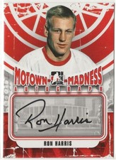 2012 2012-13 ITG Motown Madness Autographs #ARH Ron Harris In The Game