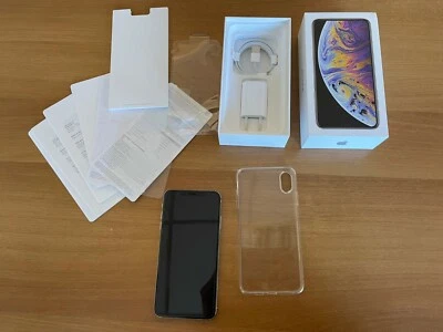 APPLE IPHONE I-PHONE  I PHONE XS MAX 256 GB SILVER 6,5 DISPLAY RETINA FULL HD  - Immagine 1 di 4