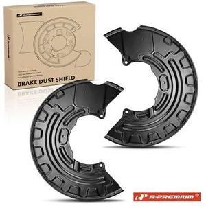 A-Premium 2Pcs Brake Dust Shield Front Left & Right for VW Passat 2005-2010 Golf - Picture 1 of 9