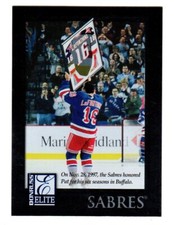 1997-98 Donruss Elite #146 Pat Lafontaine NEW YORK RANGERS