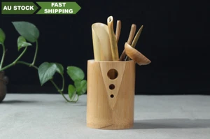 Bamboo tea tools set of six bamboo crafts tea utensils tea needles suit 茶道六君子 - Imagen 1 de 4