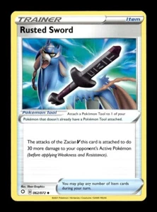 Pokemon Shining Fates RUSTED SWORD 062/072 - Picture 1 of 1