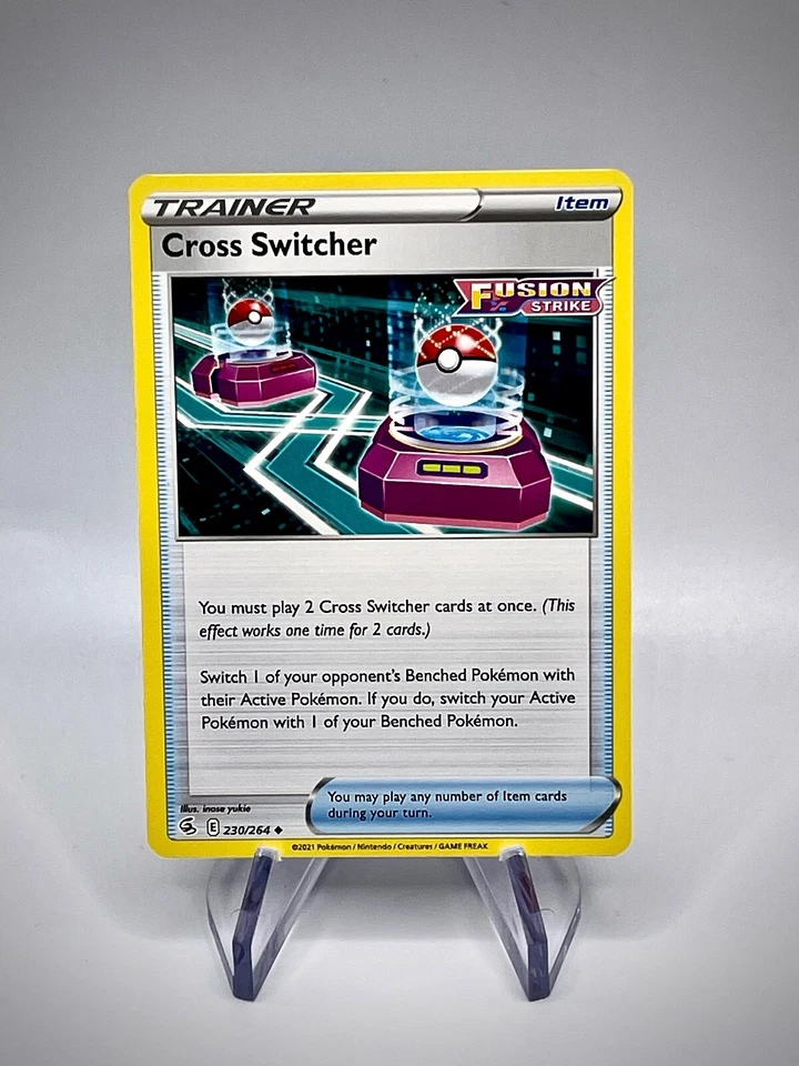 Pokémon TCG Cross Switcher Fusion Strike 230/264 Regular Uncommon - Image 1 of 1