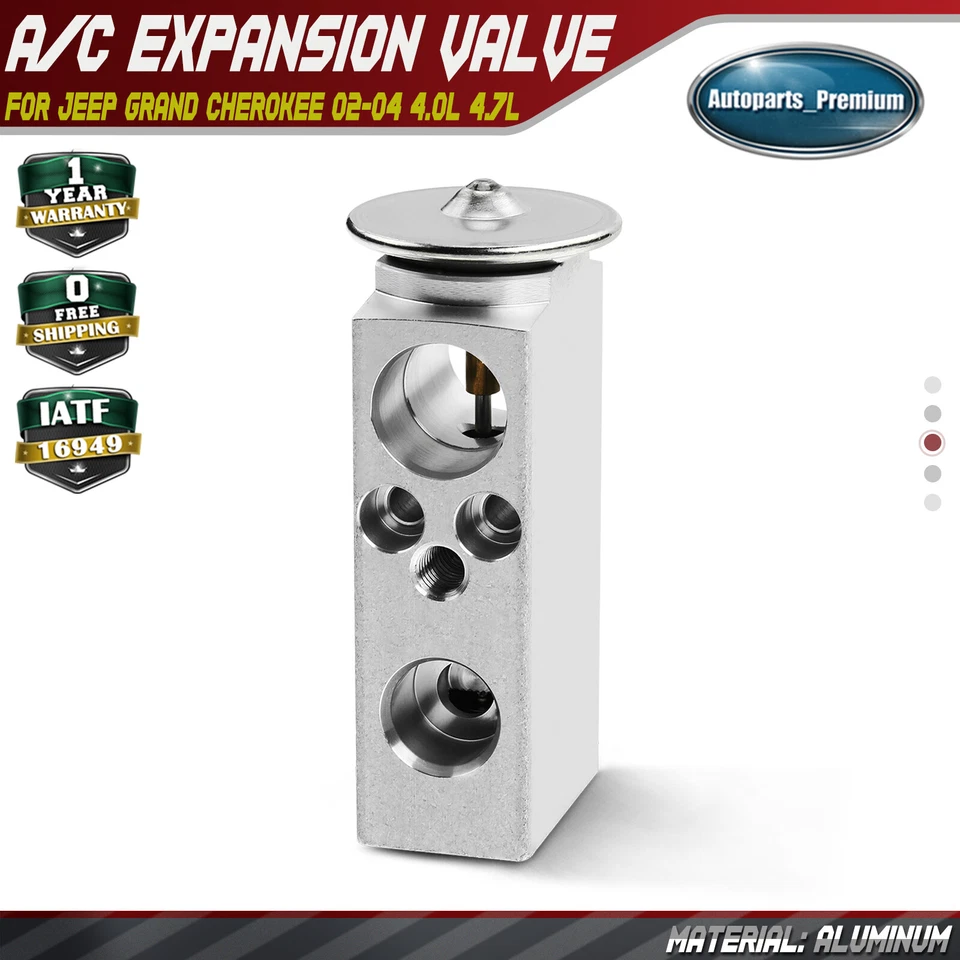 A/C Expansion Valve for Jeep Grand Cherokee 2002-2004 4.0L 4.7L SUV 4885974AC - Image 1 of 4