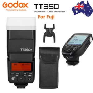 Godox TT350F Mini TTL HSS Camera Flash Speedlite with Xpro-F Trigger For Fuji - Picture 1 of 14