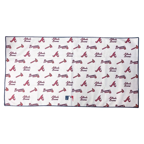 Atlanta Braves Aqua-Lock Caddy Golf Towel Cover