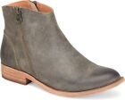 Kork Ease Womens Riley Taupe Distressed Leather Zipper Boots Us Size 6.5 M Eu 37