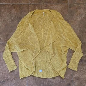 Mustard Mittoshop Oversized Cardigan Long Sleeve - Picture 1 of 3
