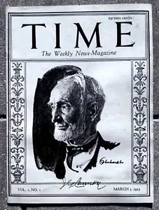 TIME - The Weekly News-Magazine March 3, 1923 Vol. 1, No. 1 (see description) - Picture 1 of 7