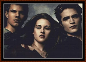 CREPÚSCULO 4 patrón de punto de cruz (punto cruz) - Imagen 1 de 5