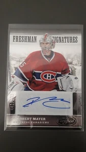 12/13 Certified Robert Mayer Freshman Signatures Autograph #d/999 - Bild 1 von 2