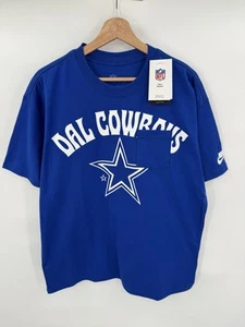 NEW Nike Men’s Dallas Cowboys NFL Rewind Logo T-Shirt Short Sleeve Size Medium - Picture 1 of 7