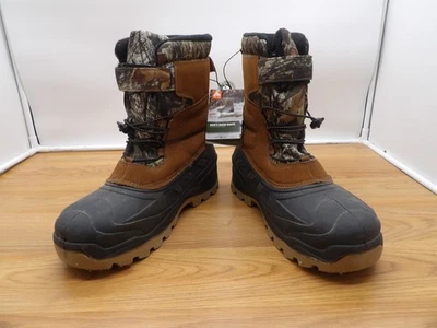 Mossy Oak Boots Men's Size 9 Cold Weather Rated -5F Camo Winter Lace Insulated - Image 1 of 4