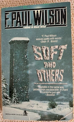 Soft and Others SIGNED by F. Paul Wilson 1990 Tor 1st PB Printing SF Horror OOP - Image 1 of 4