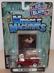 FUNLINE Muscle Machines BLVD. BLASTERS '29 Model A 1:64 Scale Diecast BB03-06 - Picture 1 of 2