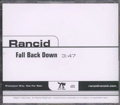 Rancid Fall Back Down CD Germany Hellcat 2003 promo CD with reverse insert in - Bild 1 von 2