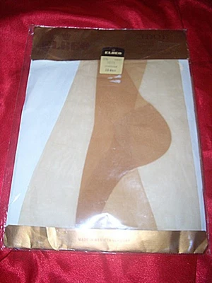 Vintage Elbeo Idol echte Nylonstrümpfe Nylons Gr. 9,5 melone 20 den Perlons OVP - Bild 1 von 2