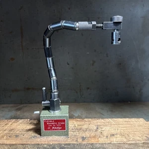 Vintage Mitutoyo No. 7012 Flexible Magnetic Stand For Machining And Machinists  - Picture 1 of 11