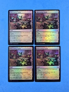 4x Blossoming Sands March Of The Machine 2023 MOM Mtg Magic Card Land 268 Foil - Bild 1 von 2