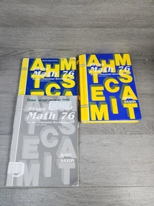 Saxon Math 76 SET (3rd Edition) 7/6 Textbook, Test Book, Homeschool Packet - Picture 1 of 9