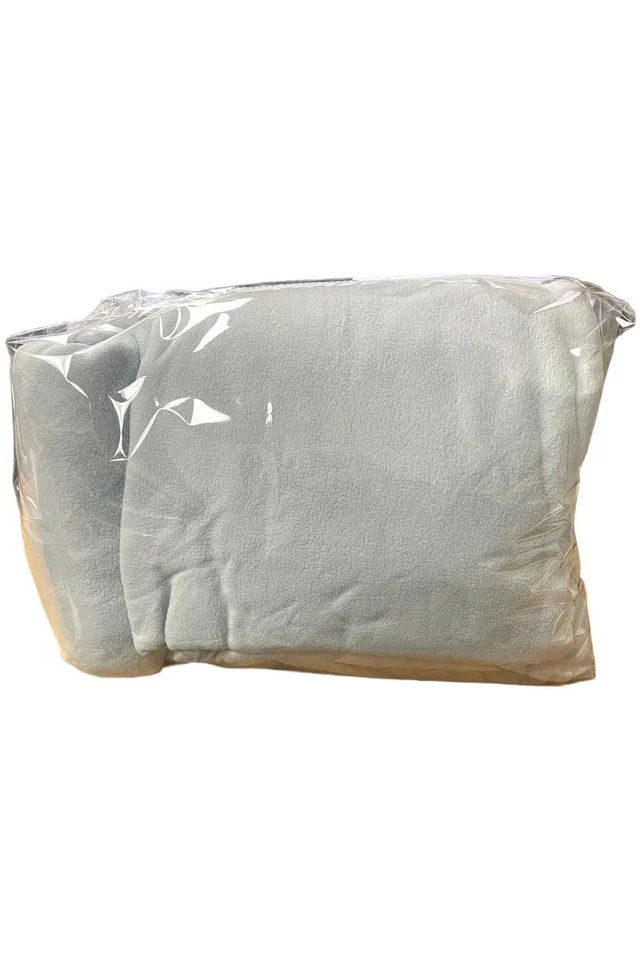 Juego de sábanas de vellón polar Malden Mills con estuches adicionales a cuadros nube Foto 1 de 1