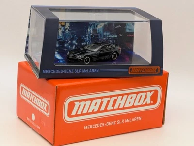 Premium Matchbox Mattel Creations Mercedes-Benz SLR McLaren Black Diecast in Box - Image 1 of 4