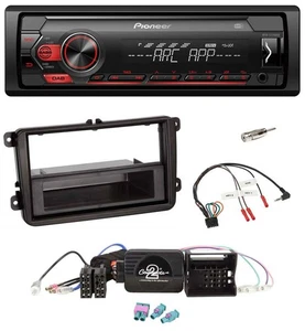 Pioneer DAB 1DIN MP3 Lenkrad USB Autoradio für VW Passat Polo Scirocco Sharan Ti - Bild 1 von 8
