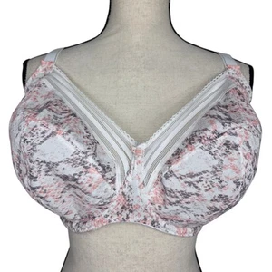 Freya BH 32N Viva Vollflächiger Bügel weiß rosa Schlangenmuster ungefüttert AA5351 - Bild 1 von 4