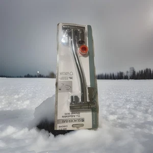 Glacier Bay 11” Adjustable Shower Arm Chrome 889 672 NEW Universal Fit - Picture 1 of 6