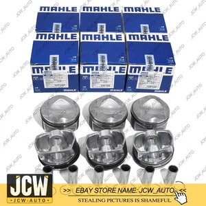 6x OEM MAHLE Pistons & Rings Set Φ84.51mm For AUDI S4 S5 A6 A8 A7 Q5 Q7 3.0 TFSI - Picture 1 of 6