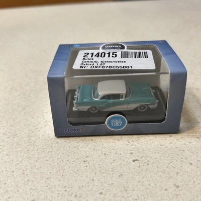 Oxford Automobile Company scala Ho 1955 Buick Century scala 1:87 pressofuso nuovo - Immagine 1 di 4