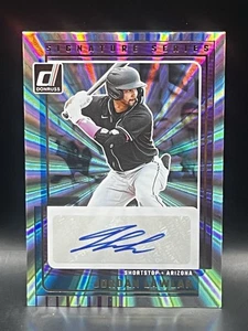 Jordan Lawlar - 2025 Panini Donruss - Signature Series #SG-JLW Laser (AU) - Bild 1 von 3