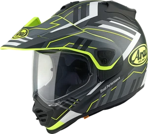 ARAI HELMETS XD-5 Helmet - Trail - Yellow Frost - XL 0140-0567 - Picture 1 of 2