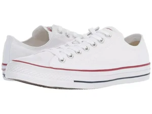 Converse Chuck Taylor All Star Low Top White Unisex Sneaker Shoes New - Picture 1 of 7