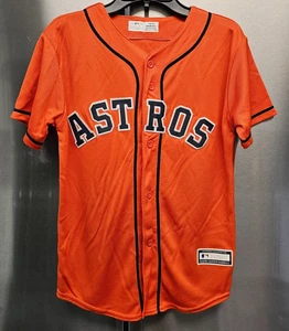 Maglia arancione originale Merchandise MLB Houston Astros Alex Bregman #2 - Youth Med - Foto 1 di 11