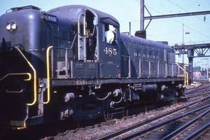 RDG Lectura Ferrocarril RS-3 485 LEB Unidad Asignada Dupe Slide - Imagen 1 de 1