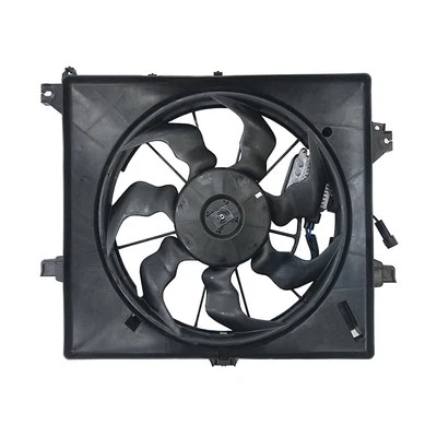 Radiador duplo e ventilador condensador para Hyundai Kia Forte5 Koup 2014 2015 2016 - Imagem 1 de 2
