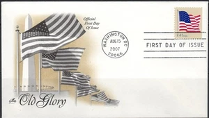 US Scott #4190 single on FDC "Old Glory" - Picture 1 of 1