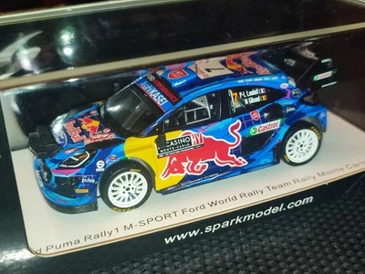 1x Spark S6715 FORD PUMA RALLY 1  LOUBET Rally MONTECARLO 2023 1:43- Rare NIGHT - Immagine 1 di 4