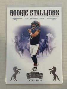 CALEB WILLIAMS 2024 Panini Contenders - Rookie Stallions #1 (RC) Chicago Bears - Picture 1 of 2