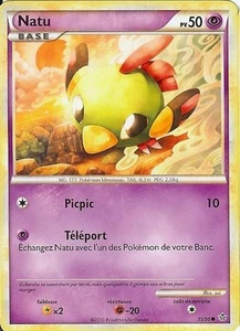 Carte Pokemon " NATU " Niveau BASE Dechainement PV 50 55/95 - Imagen 1 de 1