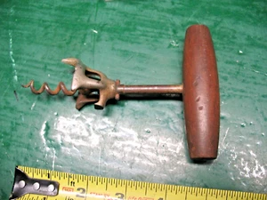 ANTIQUE BELL CORKSCREW & BOTTLE OPENER - Picture 1 of 8
