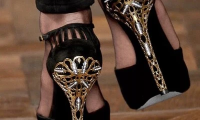 Ralph Lauren BLACK SUEDE Purple Label Jesrina Stilleto Set EU 7.5 D / US 7.5 - Image 1 of 4