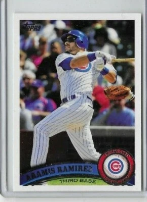 2011 Topps #16 Aramis Ramirez Chicago Cubs - Image 1 of 2