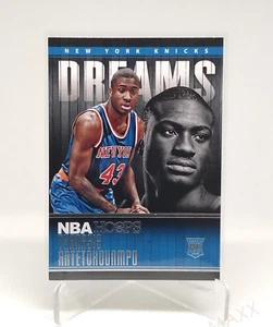 2014 THANASIS ANTETOKOUNMPO #10 PANINI NBA HOOPS DREAMS RC ROOKIE KNICKS CARD - Picture 1 of 4