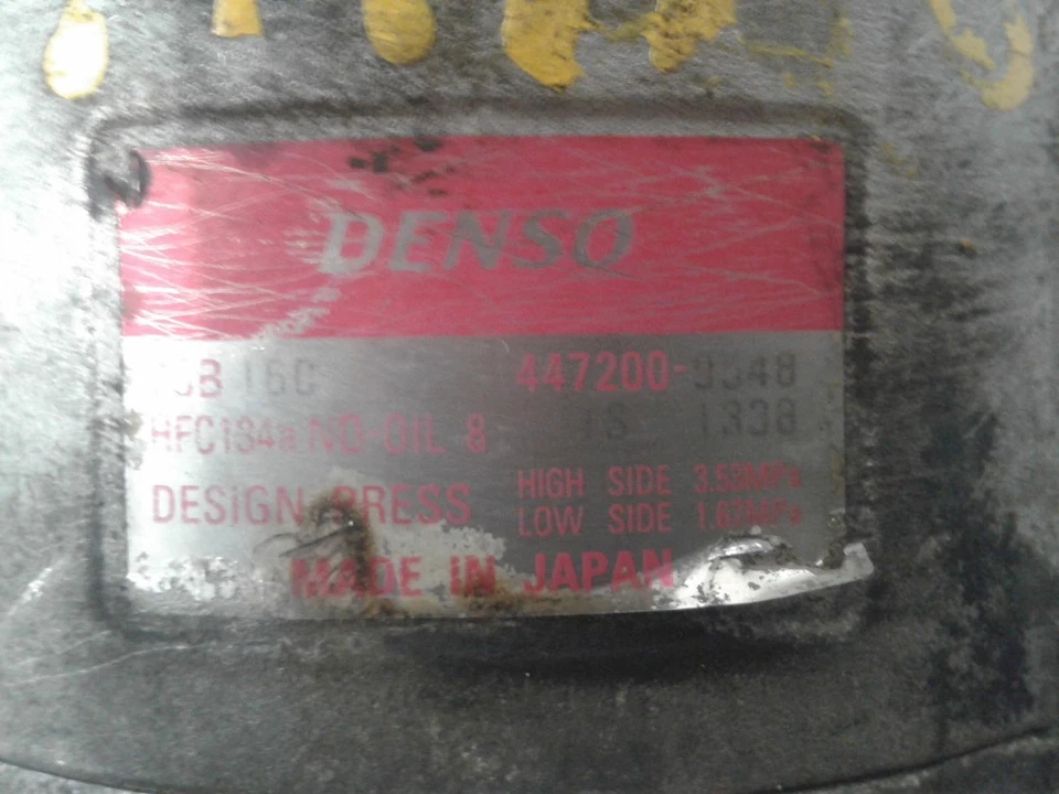 Compresor de aire acondicionado usado se adapta a: BMW 740i 1998 grado A Foto 1 de 4