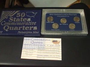 50 States Commemorative Quarters - Philadelphia Mint - 2000 - Picture 1 of 2